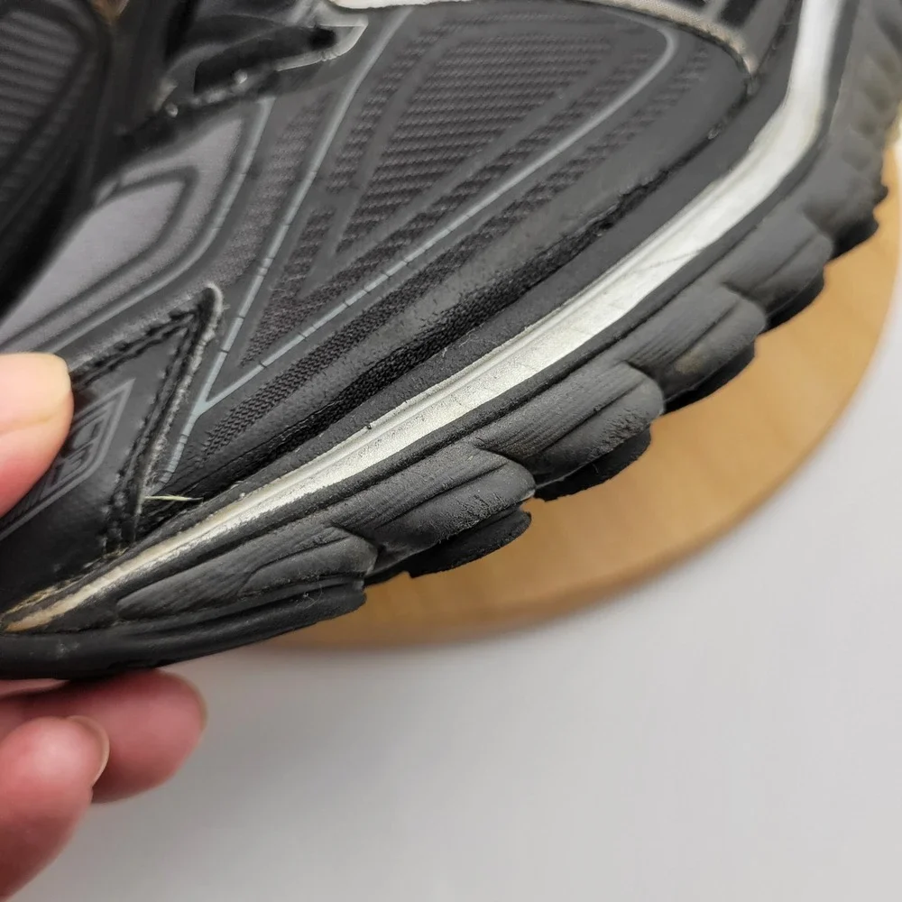 Brooks Glycerin 13 Mens Running Shoes Black Silver 1101991D068 Size 8.5